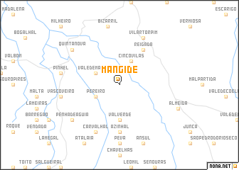 map of Mangide