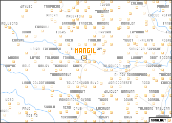 map of Mañgil