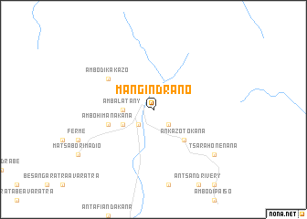 map of Mangindrano