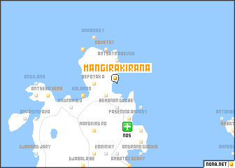 map of Mangirakirana