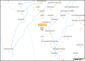 map of Mangi