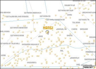 map of Mangi