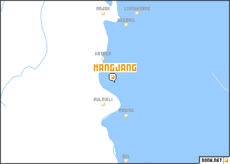 map of Mangjang