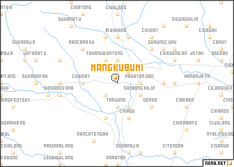 map of Mangkubumi