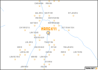 map of Mangkyi