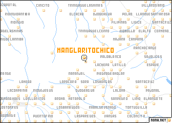 map of Manglarito Chico