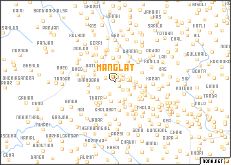 map of Manglāt