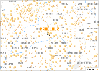 map of Manglaur