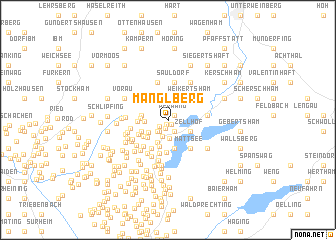 map of Manglberg