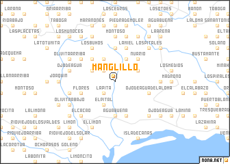 map of Manglillo