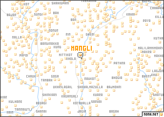 map of Mangli