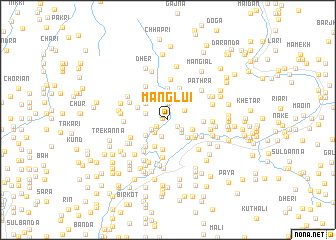 map of Mānglui