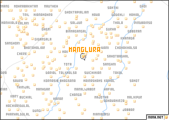 map of Manglūra