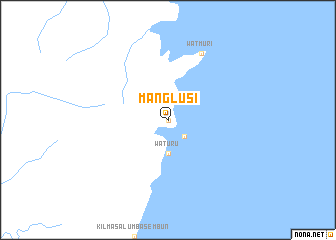 map of Manglusi
