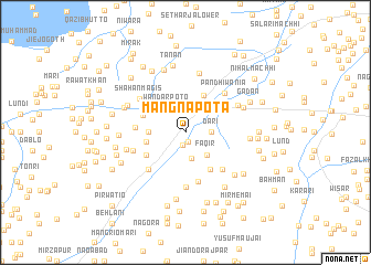 map of Mangnāpota