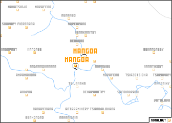 map of Mangoa