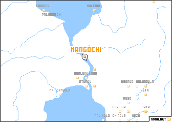 Mangochi  Malawi  map nona net