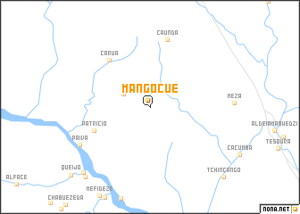 map of Mangócuè