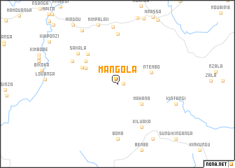 map of Mangola