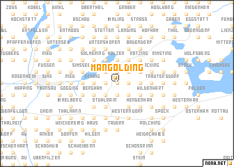 map of Mangolding