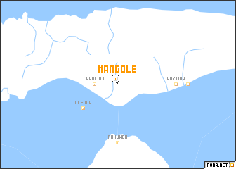 map of Mangole