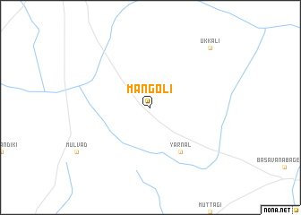 map of Māngoli