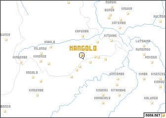 map of Mangolo