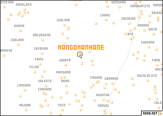 map of Mangomanhane