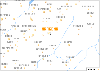 map of Mangoma