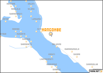 map of Mangombe