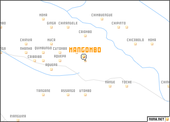 map of Mangombo