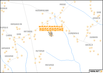 map of Mangomonhe