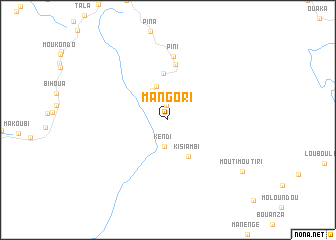 map of Mangori