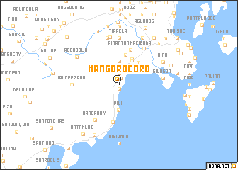 map of Mangorocoro