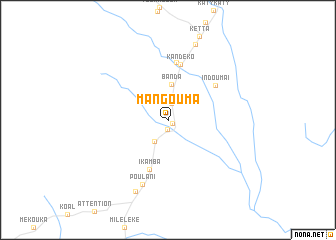 map of Mangouma
