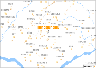 map of Mangoungou