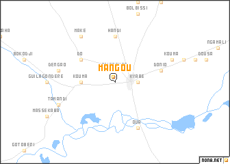 map of Mangou