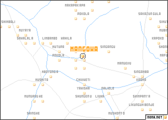 map of Mangowa
