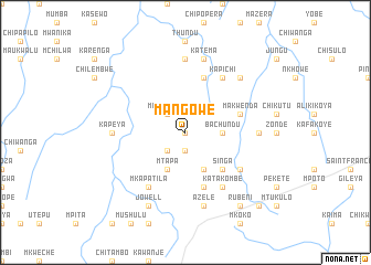 map of Mangowe