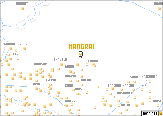 map of Mangrai