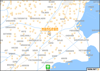 map of Mangrān