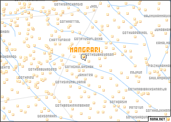 map of Mangrāri