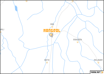 map of Māngrol