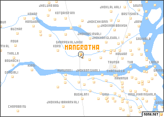 map of Mangrotha