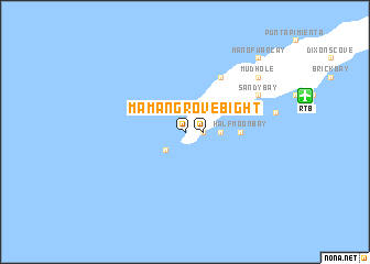 map of Mangrove Bight