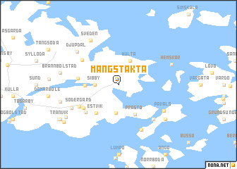 map of Mångstäkta