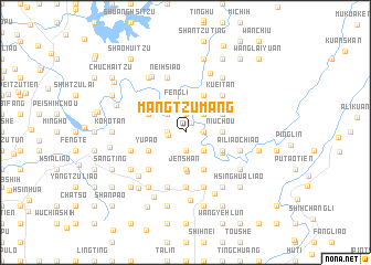 map of Mang-tzu-mang