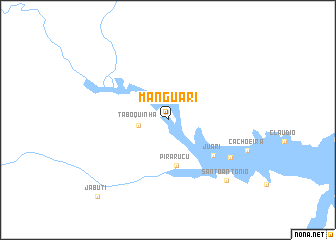 map of Manguari