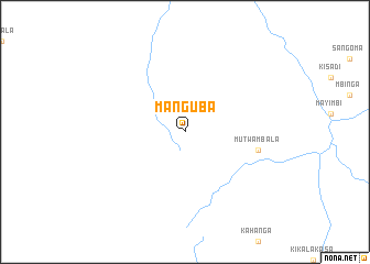 map of Manguba