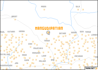 map of Mangu di Patiān